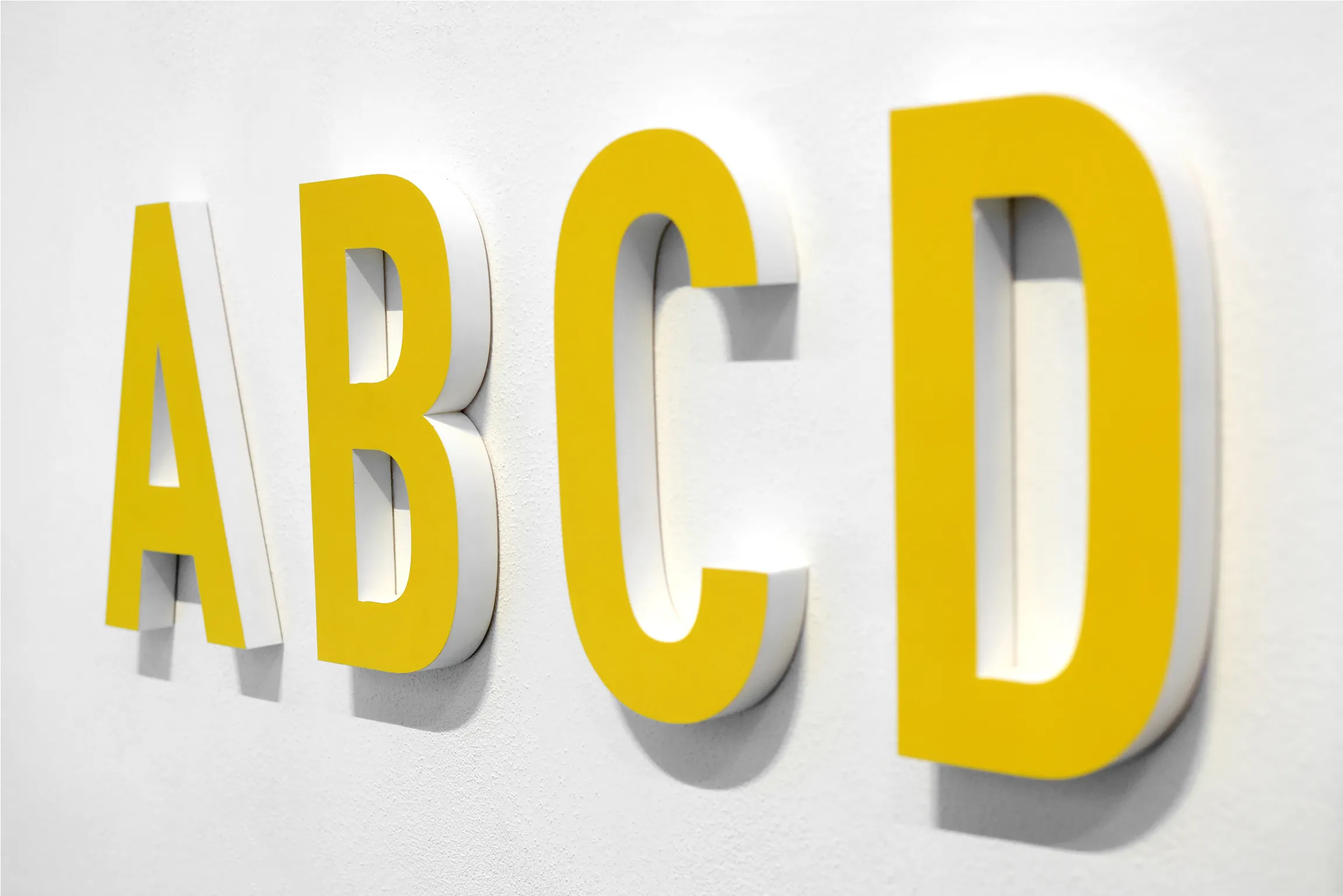 Dimensional Letters